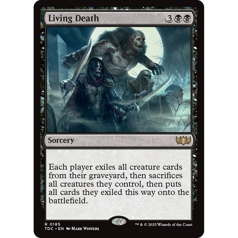 Living Death (TDC-185) - Commander: Tarkir: Dragonstorm