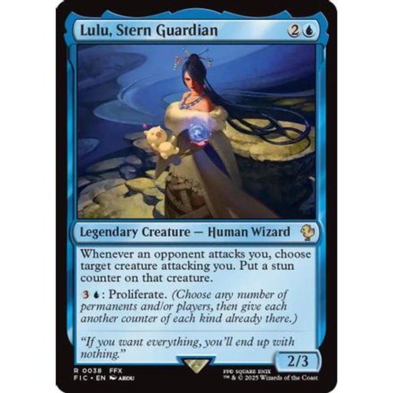 Lulu, Stern Guardian (Surge Foil) (FIC-038) - Commander: FINAL FANTASY Foil