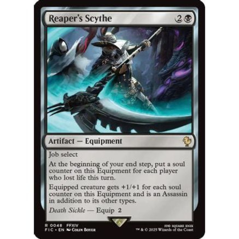 Reaper's Scythe (Surge Foil) (FIC-048) - Commander: FINAL FANTASY Foil