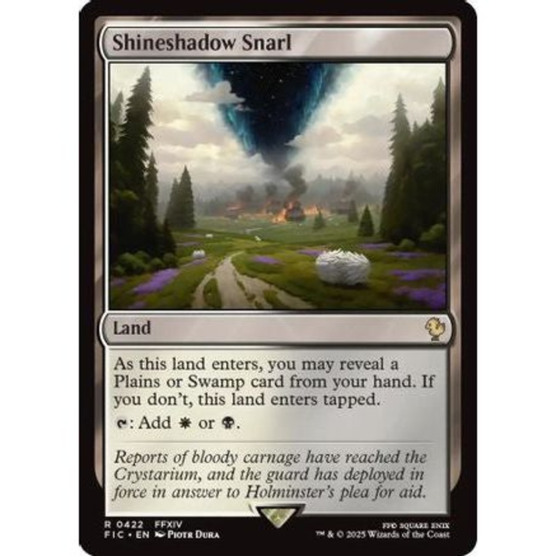 Shineshadow Snarl (Surge Foil) (FIC-422) - Commander: FINAL FANTASY Foil
