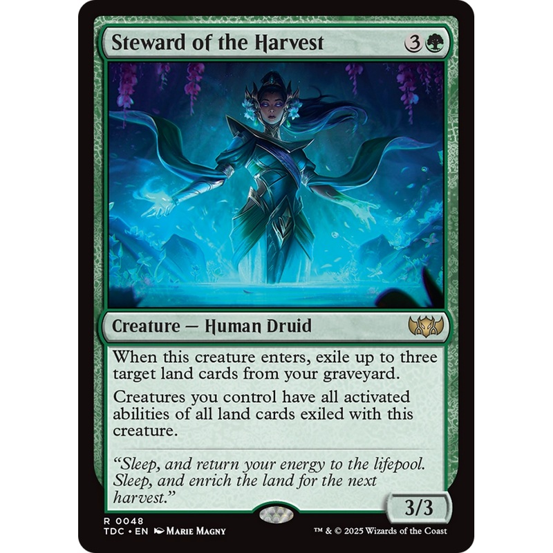 Steward of the Harvest (TDC-048) - Commander: Tarkir: Dragonstorm