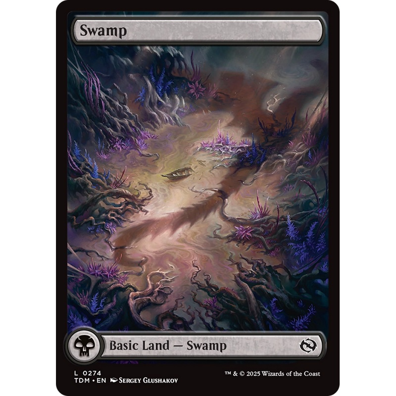 Swamp (TDM-274) - Tarkir: Dragonstorm Foil