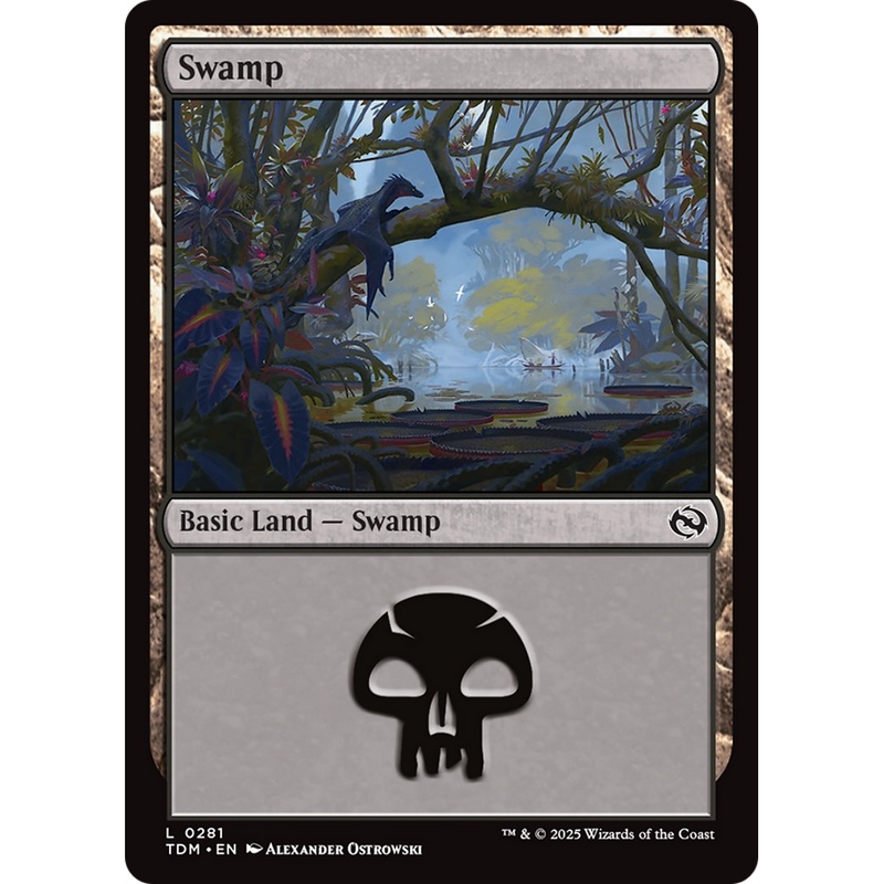 Swamp (TDM-281) - Tarkir: Dragonstorm