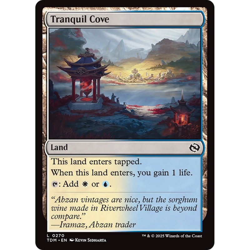 Tranquil Cove (TDM-270) - Tarkir: Dragonstorm