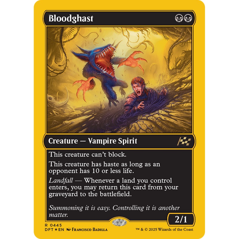 Bloodghast (DFT-445) - Aetherdrift Foil