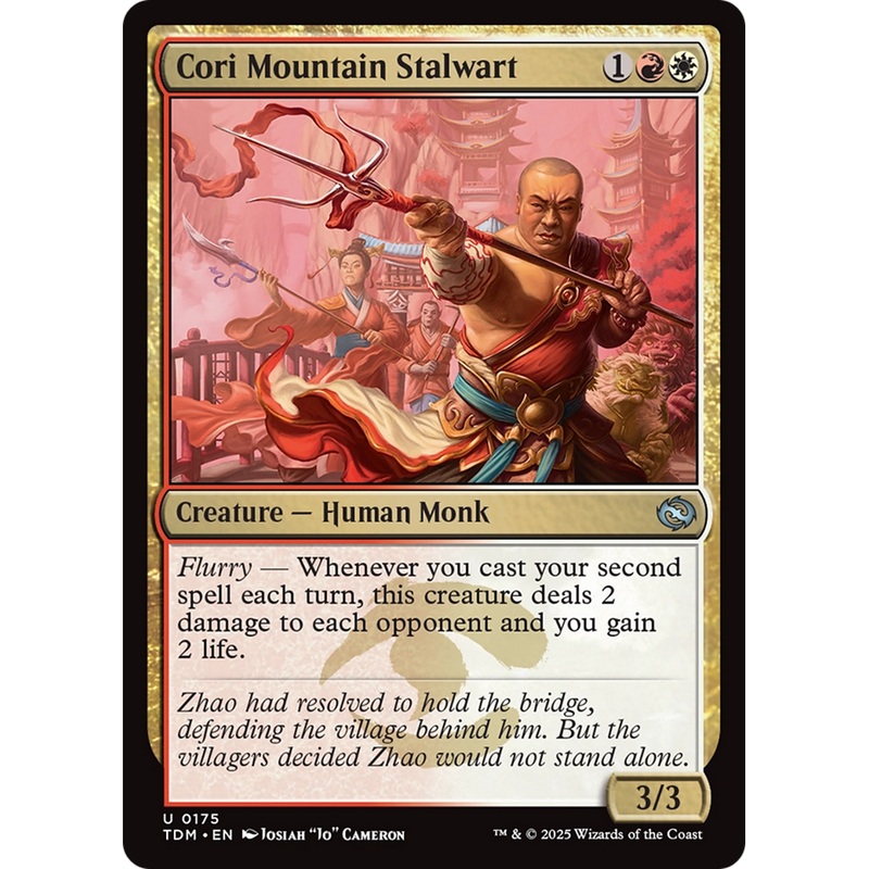 Cori Mountain Stalwart (TDM-175) - Tarkir: Dragonstorm Foil