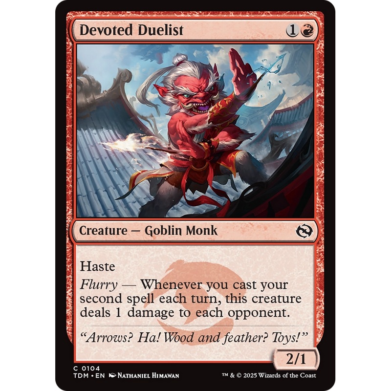 Devoted Duelist (TDM-104) - Tarkir: Dragonstorm