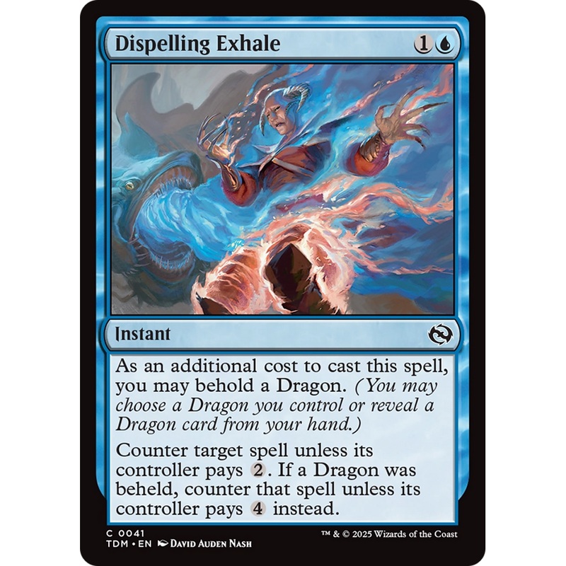 Dispelling Exhale (TDM-041) - Tarkir: Dragonstorm