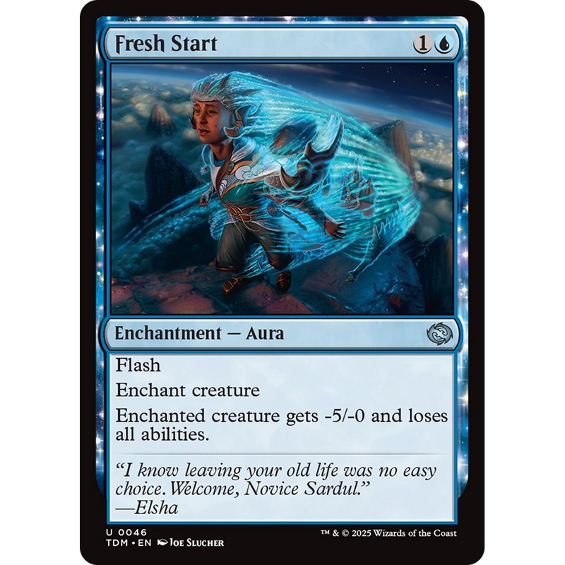 Fresh Start (TDM-046) - Tarkir: Dragonstorm: (enchantment)
