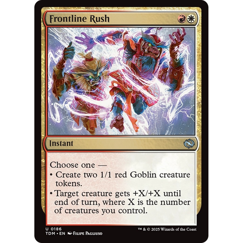 Frontline Rush (TDM-186) - Tarkir: Dragonstorm