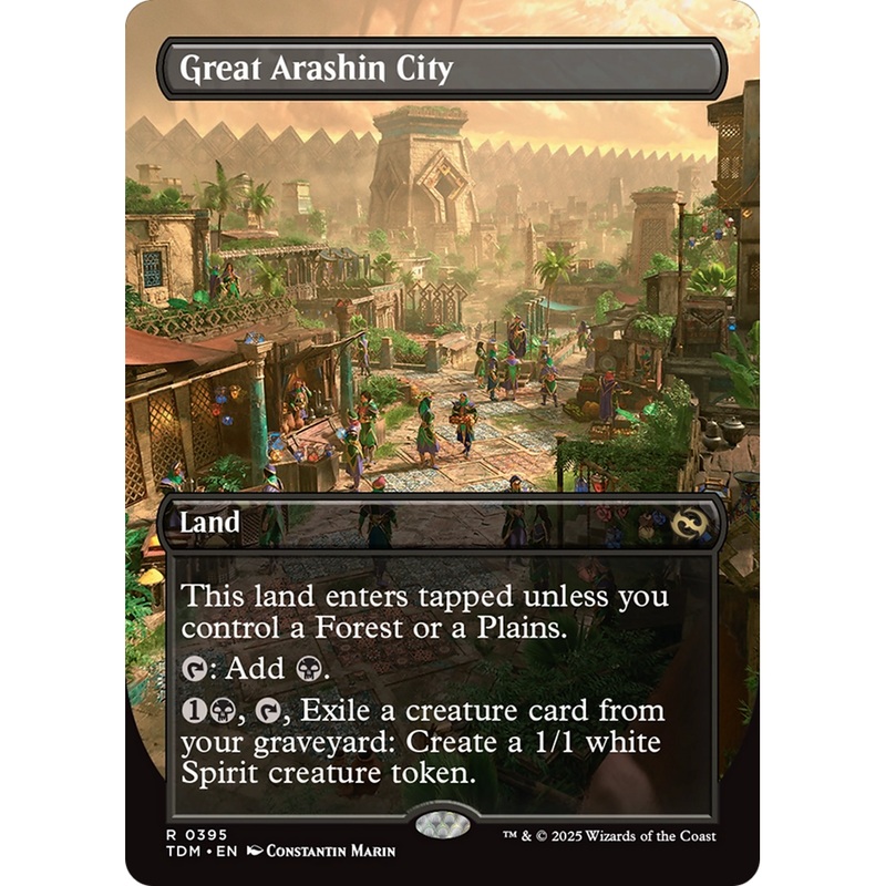 Great Arashin City (TDM-395) - Tarkir: Dragonstorm (Borderless)