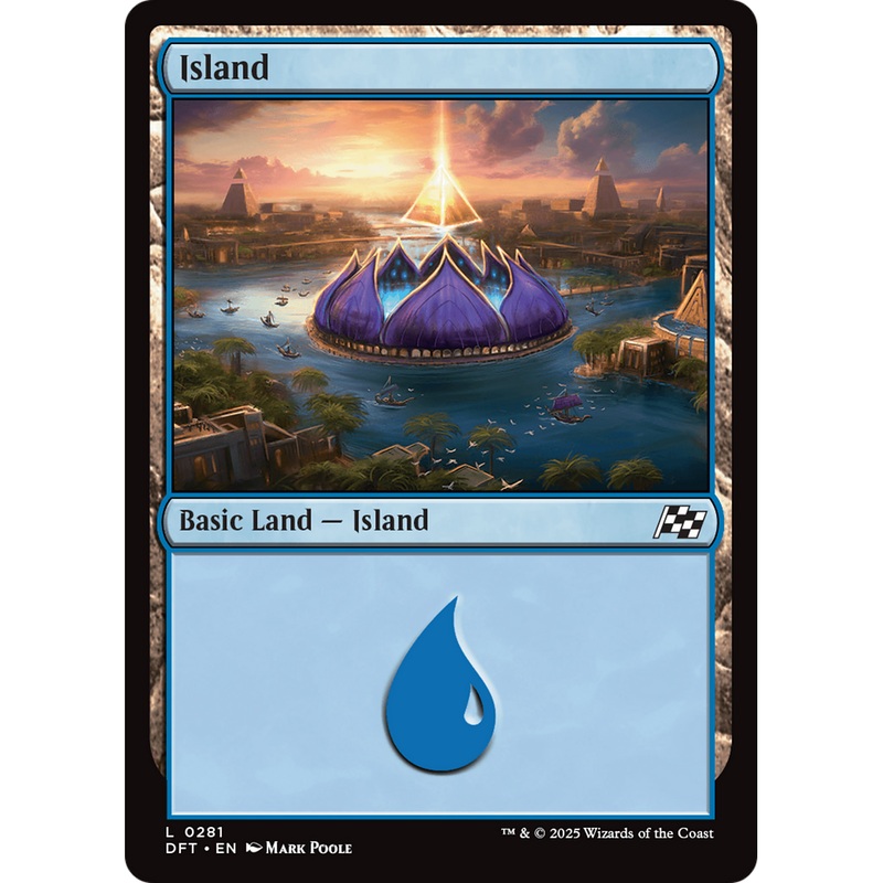 Island (DFT-281) - Aetherdrift Foil