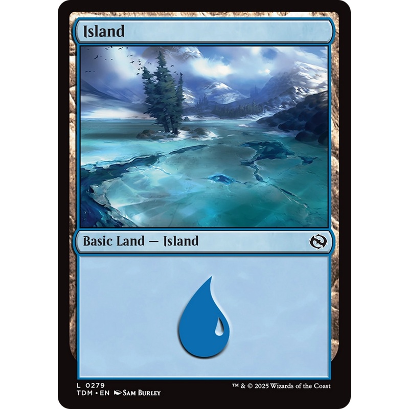 Island (TDM-279) - Tarkir: Dragonstorm