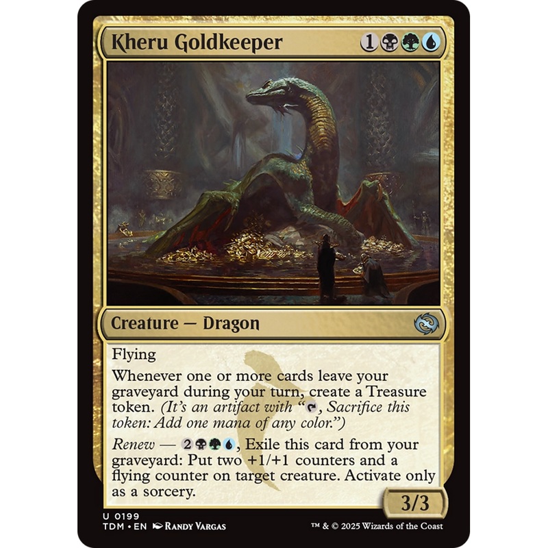 Kheru Goldkeeper (TDM-199) - Tarkir: Dragonstorm