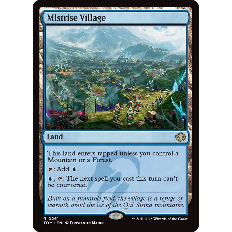 Mistrise Village (TDM-261) - Tarkir: Dragonstorm