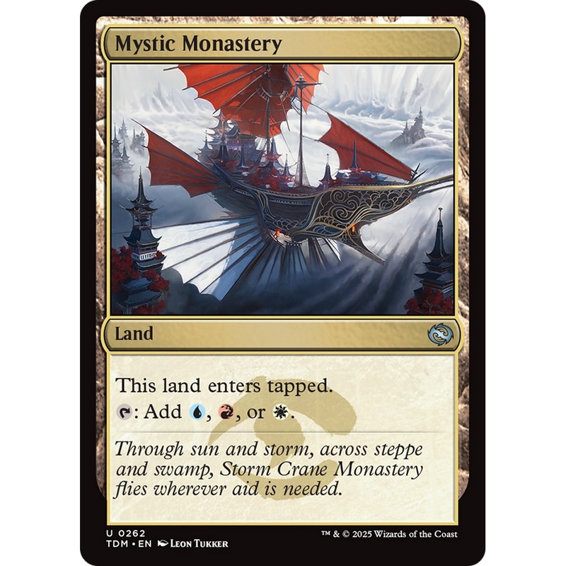 Mystic Monastery (TDM-262) - Tarkir: Dragonstorm Foil