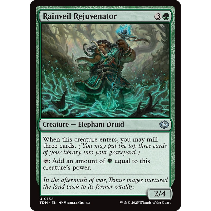 Rainveil Rejuvenator (TDM-152) - Tarkir: Dragonstorm