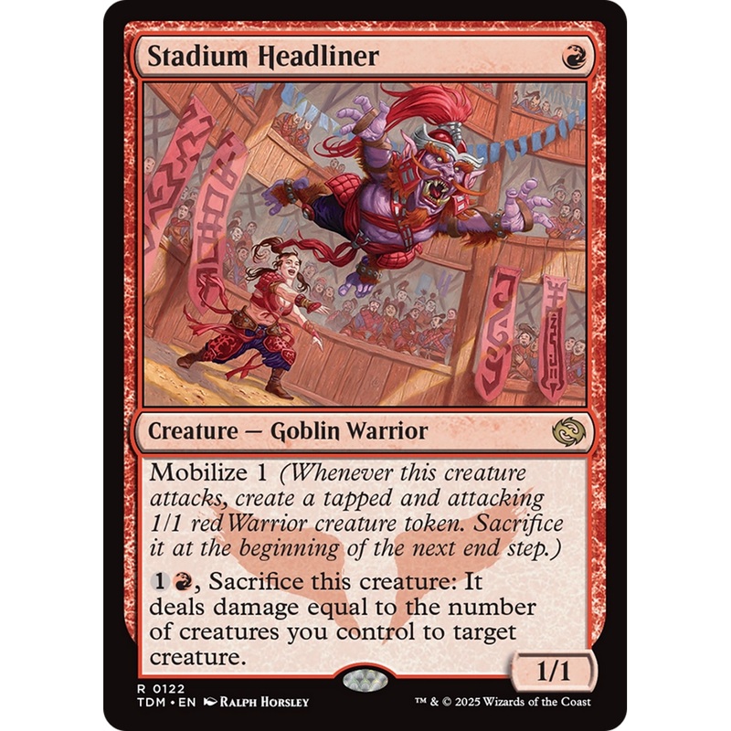 Stadium Headliner (TDM-122) - Tarkir: Dragonstorm