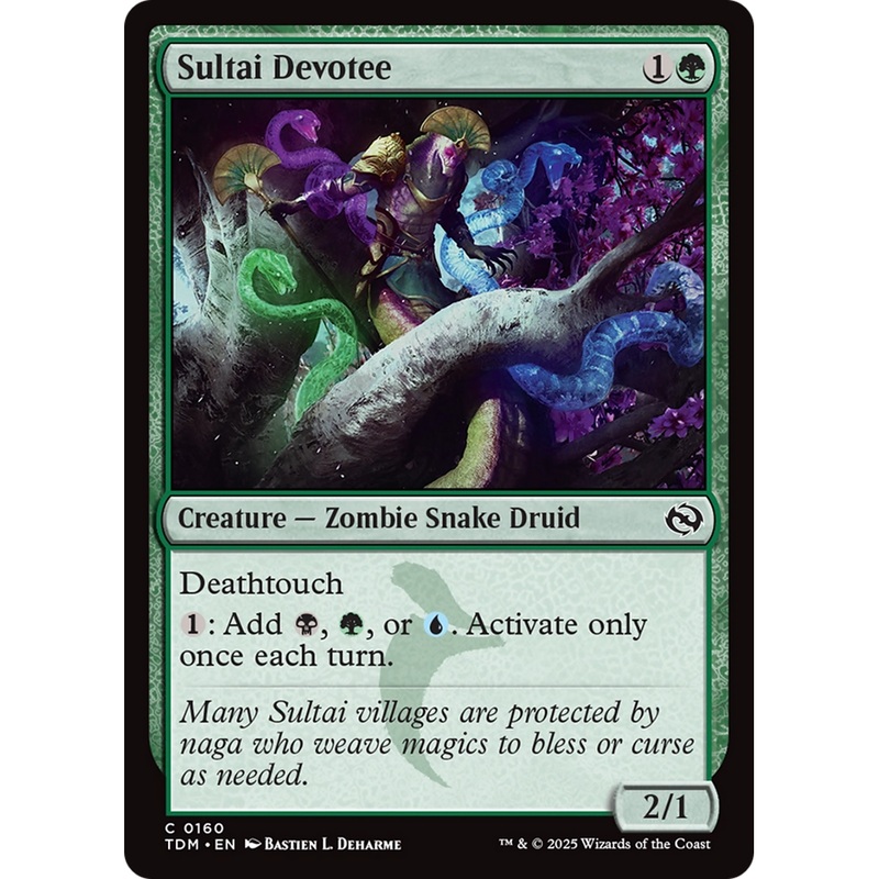 Sultai Devotee (TDM-160) - Tarkir: Dragonstorm