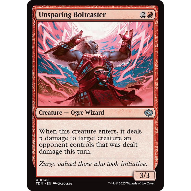 Unsparing Boltcaster (TDM-130) - Tarkir: Dragonstorm