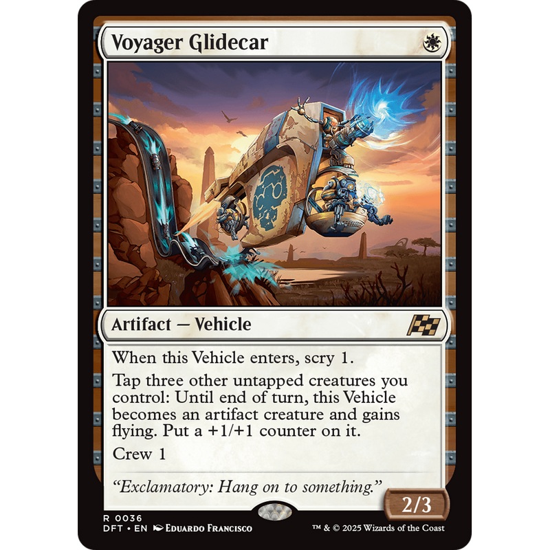Voyager Glidecar (DFT-036) - Aetherdrift Foil