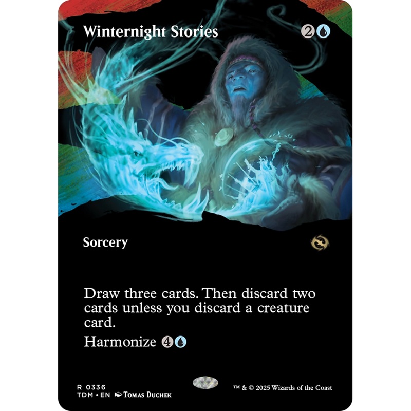 Winternight Stories (TDM-336) - Tarkir: Dragonstorm: (Showcase) (Borderless)