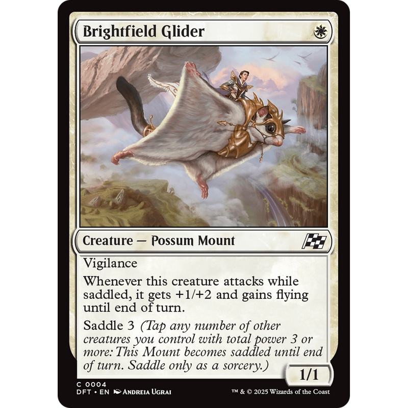 Brightfield Glider (DFT-004) - Aetherdrift