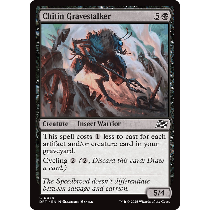 Chitin Gravestalker (DFT-079) - Aetherdrift Foil