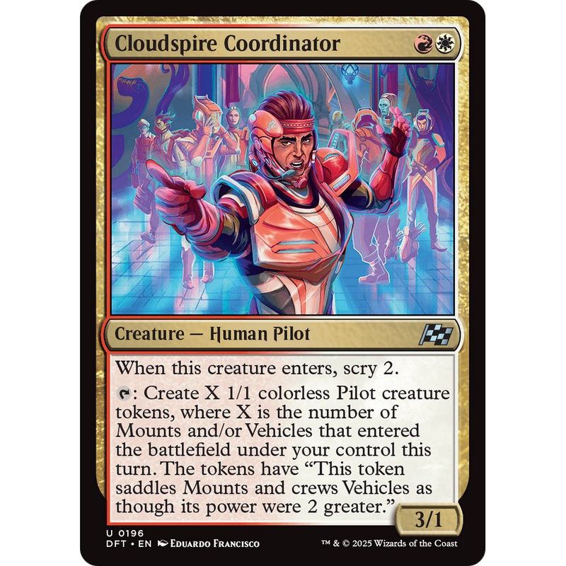 Cloudspire Coordinator (DFT-196) - Aetherdrift