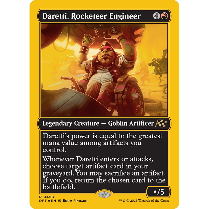 Daretti, Rocketeer Engineer (DFT-458) - Aetherdrift Foil