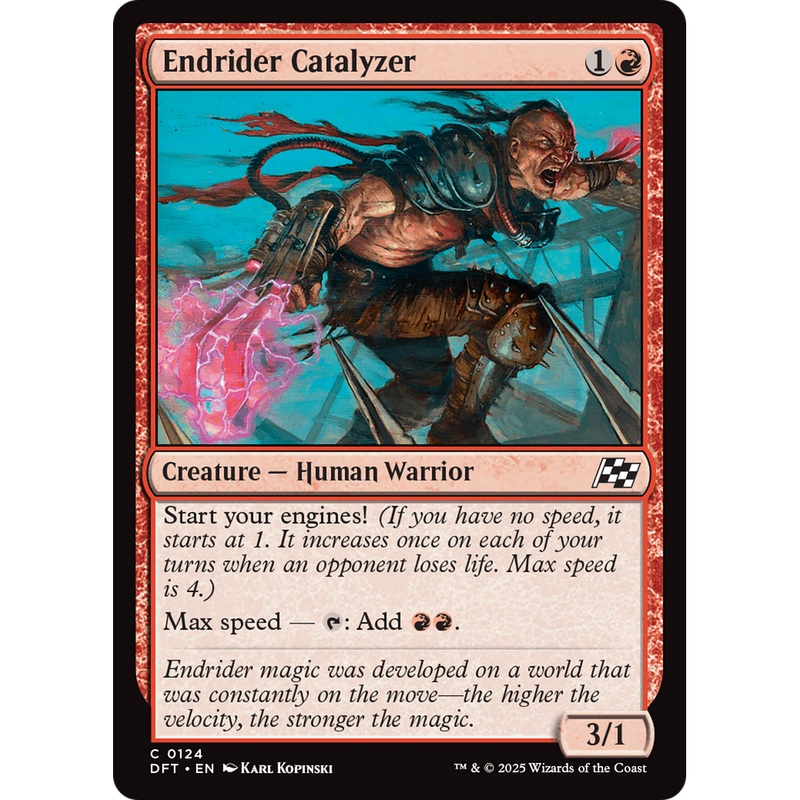 Endrider Catalyzer (DFT-124) - Aetherdrift Foil
