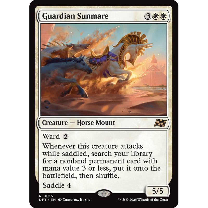 Guardian Sunmare (DFT-015) - Aetherdrift Foil