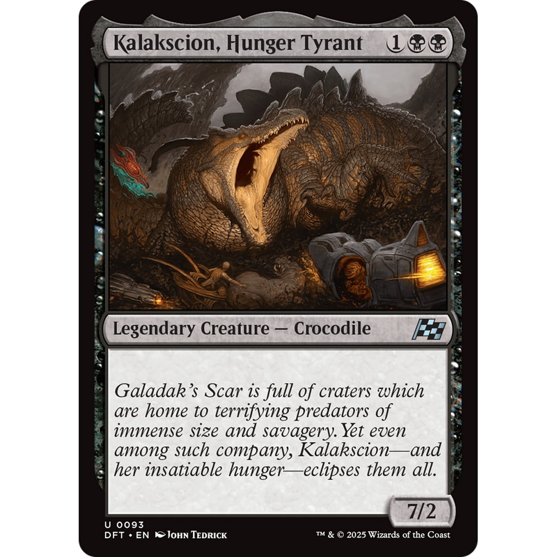 Kalakscion, Hunger Tyrant (DFT-093) - Aetherdrift Foil