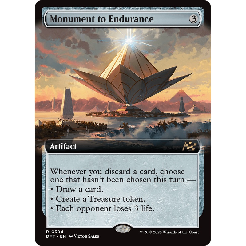 Monument to Endurance (DFT-394) - Aetherdrift: (Extended Art)
