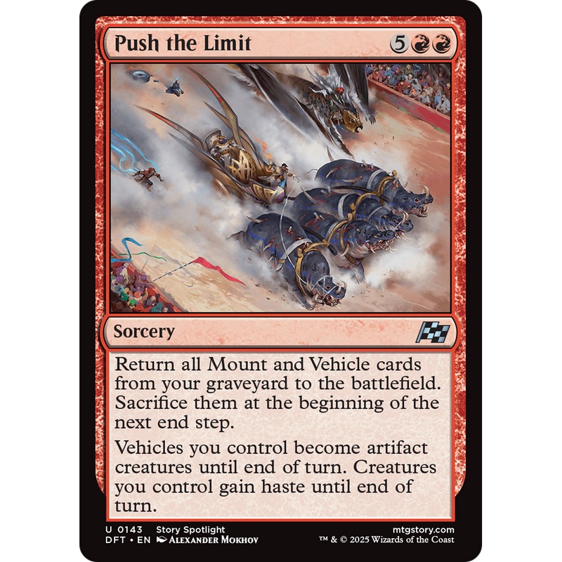 Push the Limit (DFT-143) - Aetherdrift Foil