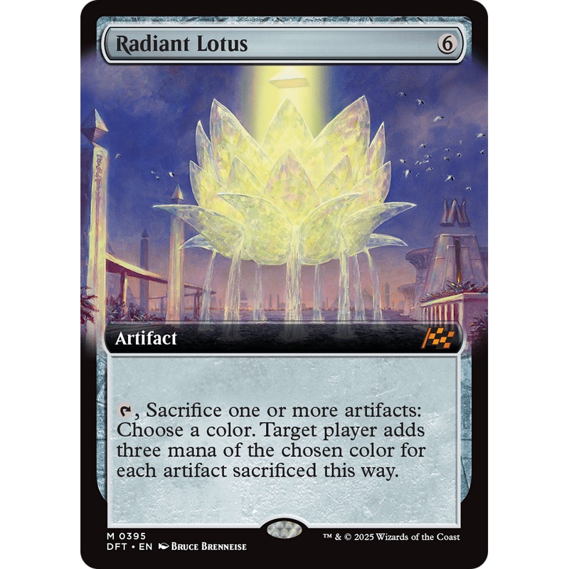 Radiant Lotus (DFT-395) - Aetherdrift: (Extended Art) Foil
