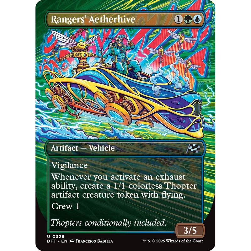 Rangers' Aetherhive (DFT-326) - Aetherdrift (Borderless)