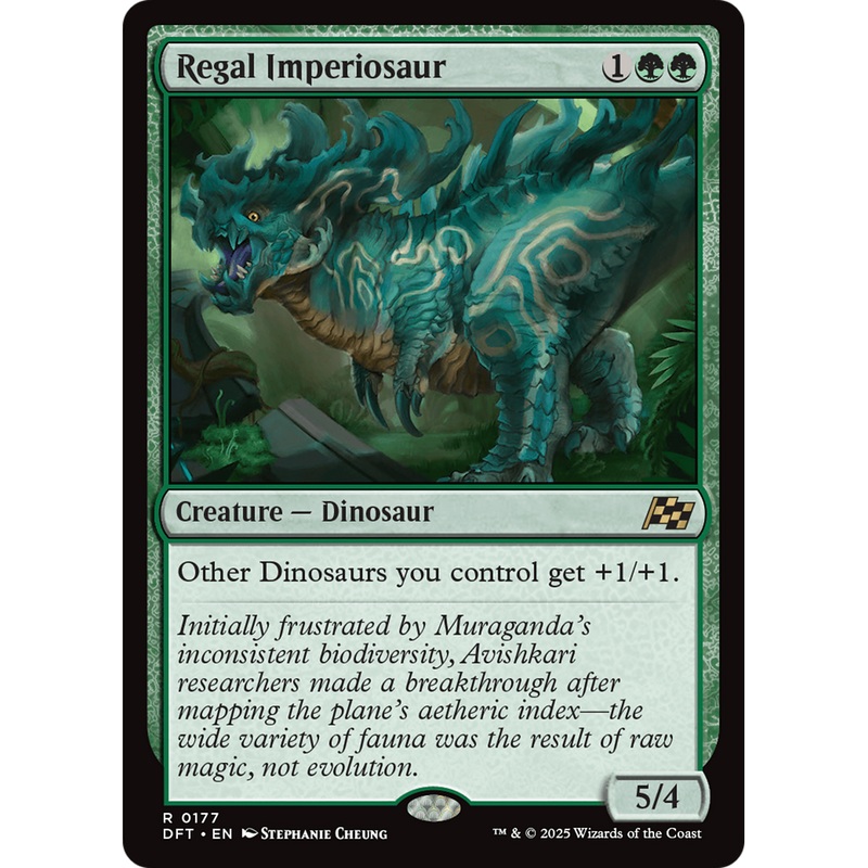 Regal Imperiosaur (DFT-177) - Aetherdrift