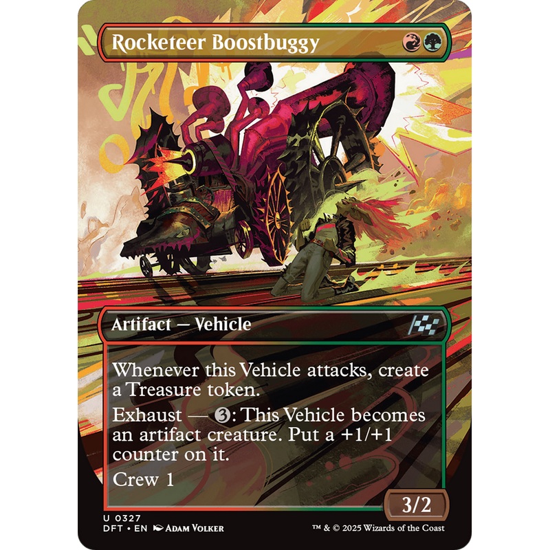 Rocketeer Boostbuggy (DFT-327) - Aetherdrift (Borderless)
