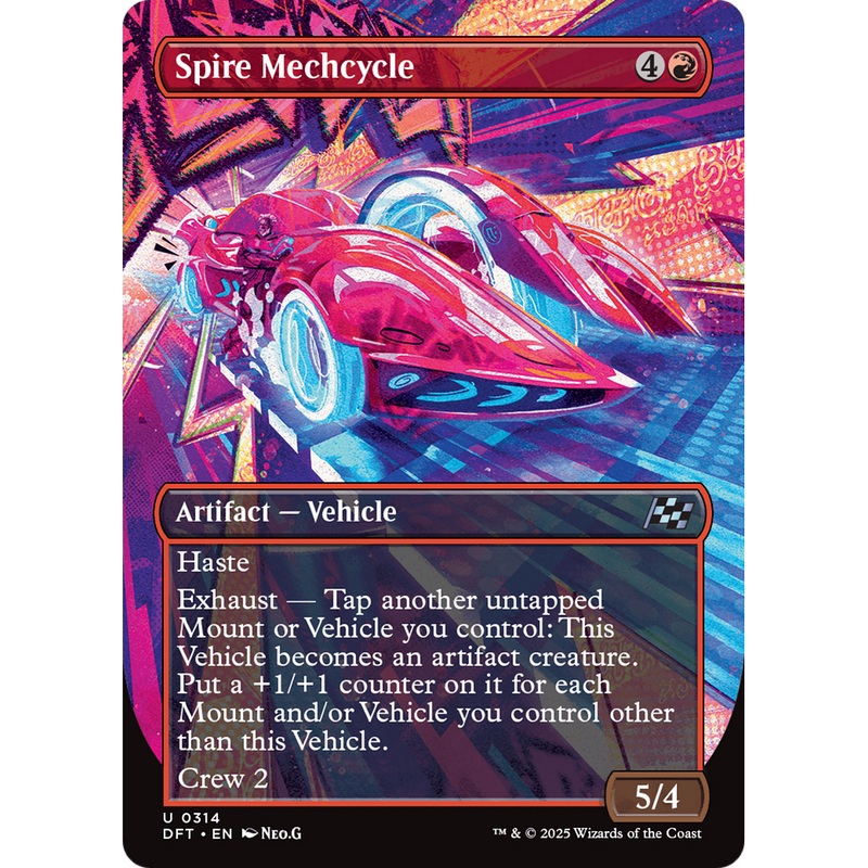 Spire Mechcycle (DFT-314) - Aetherdrift (Borderless)