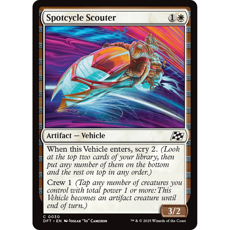 Spotcycle Scouter (DFT-030) - Aetherdrift Foil