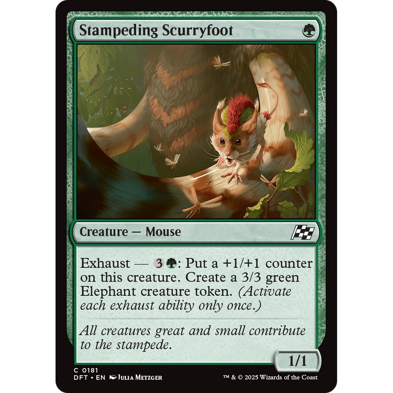 Stampeding Scurryfoot (DFT-181) - Aetherdrift