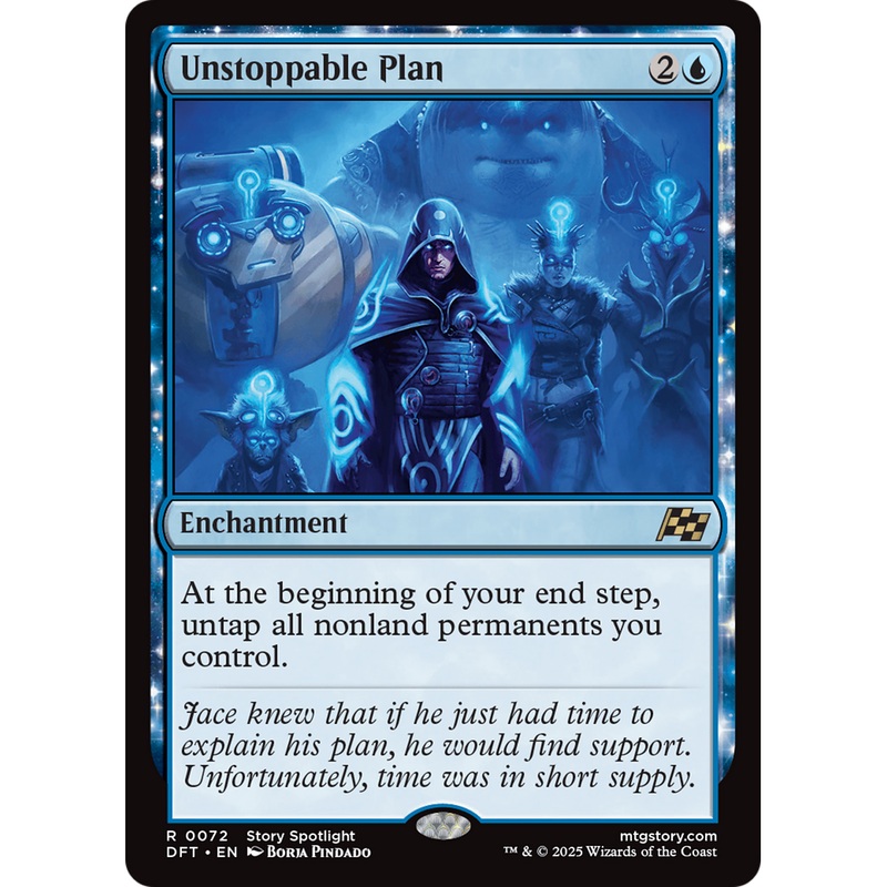 Unstoppable Plan (DFT-072) - Aetherdrift: (enchantment)