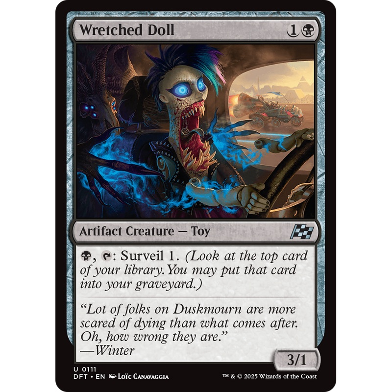 Wretched Doll (DFT-111) - Aetherdrift Foil