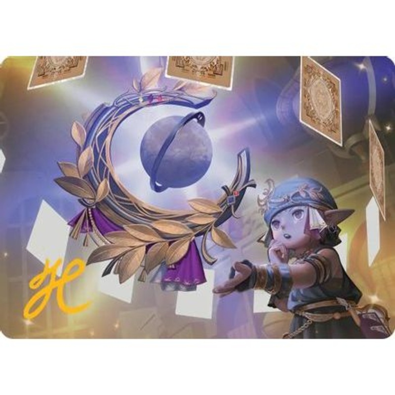 Astrologian's Planisphere Art Card (Gold-Stamped Signature) (AAFIN-004) - Art Series: FINAL FANTASY