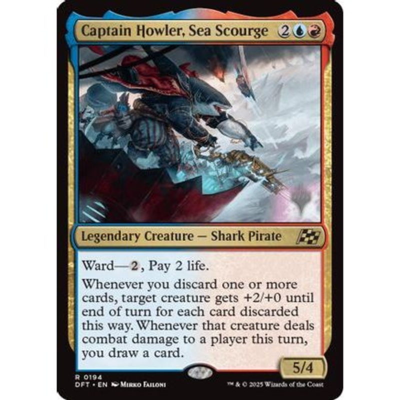 Captain Howler, Sea Scourge (PPDFT-194) - Promo Pack: Aetherdrift