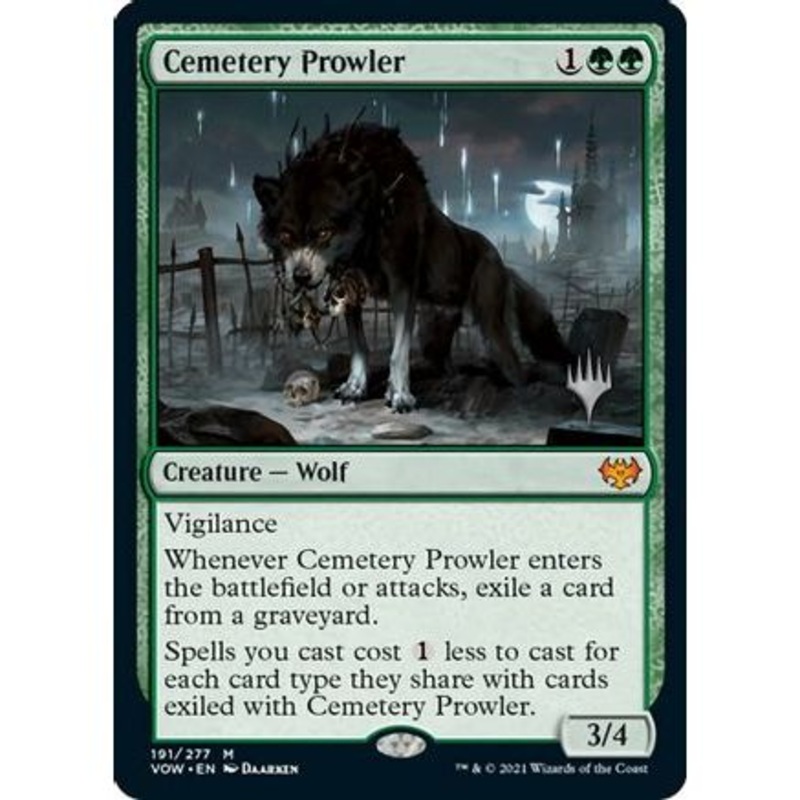Cemetery Prowler (PPDFT-191) - Promo Pack: Aetherdrift Foil
