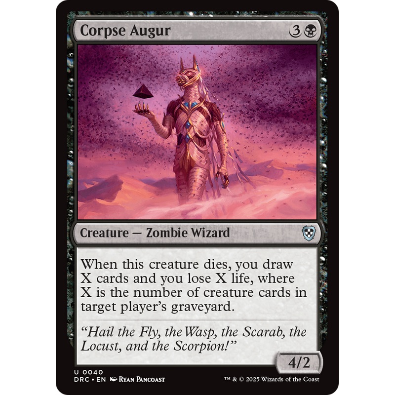 Corpse Augur (DRC-040) - Commander: Aetherdrift