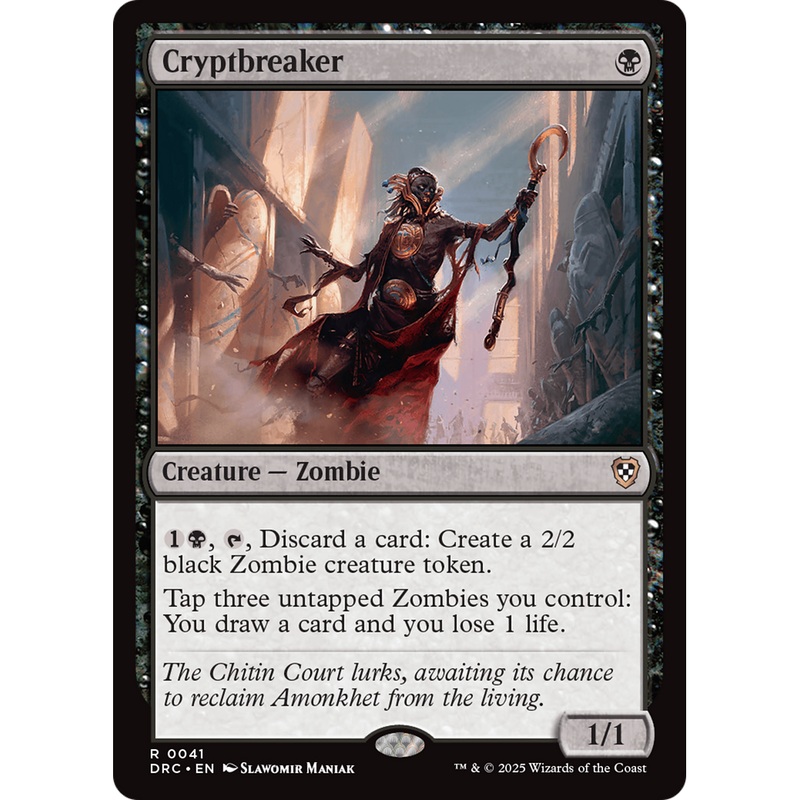 Cryptbreaker (DRC-041) - Commander: Aetherdrift Foil