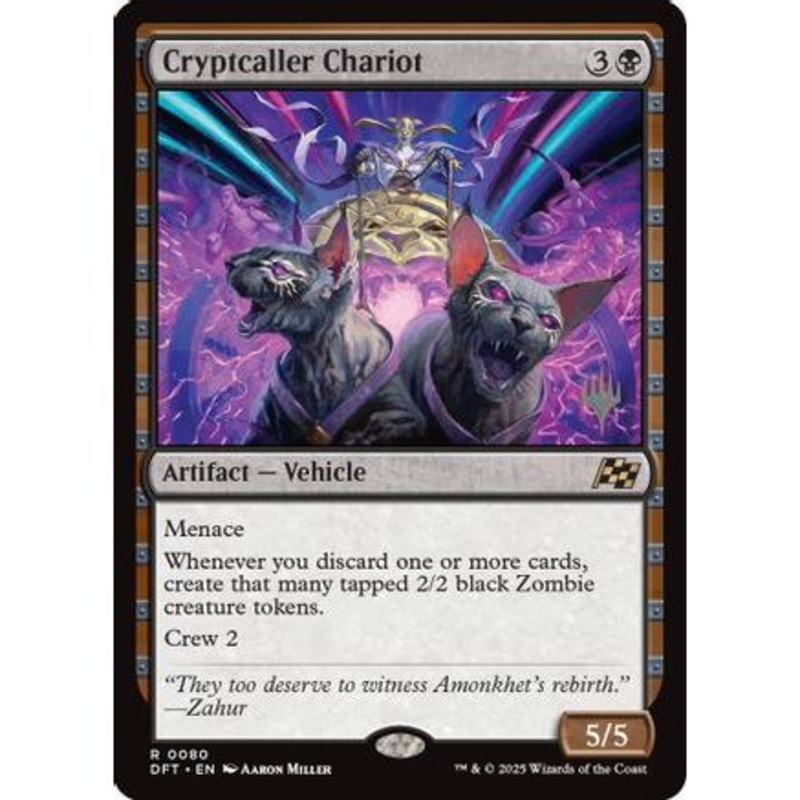 Cryptcaller Chariot (PPDFT-080) - Promo Pack: Aetherdrift